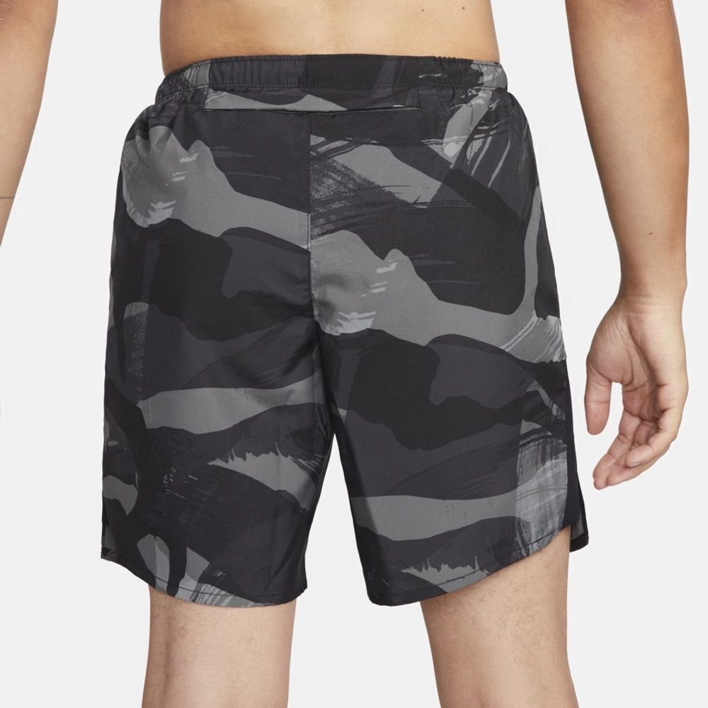 Nike Challenger Mens 7" Brief Lined Camo Training Gym Shorts - Picture 3 of 11